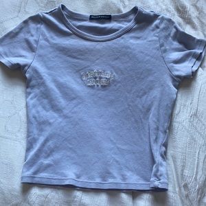 NEW- Newport Beach, CA cropped Brandy Melville tee